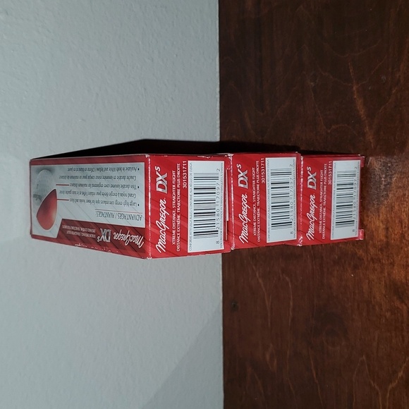 MacGregor DXs Golf Balls 3 Packages of 3 Balls Each (Each) - Picture 3 of 6